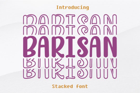 Barisan: A Funky Display Font That Elevates Craft and Product Design