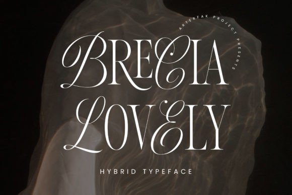 Brecia Lovely: A Display Font That Elevates Campaign Typography