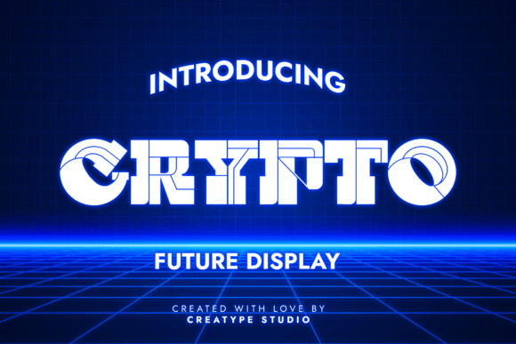 Crypto: A Futuristic Typeface for Modern Editorial Design