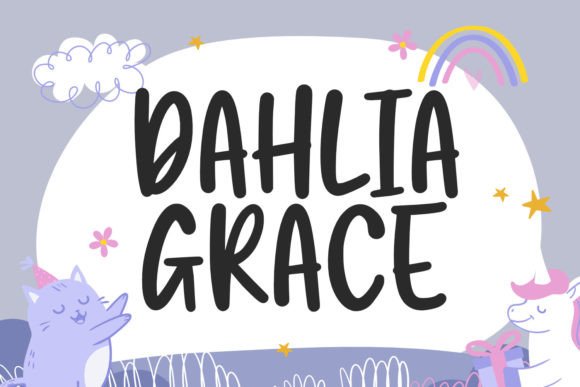 Dahlia Grace: A Handwritten Display Font for Business Branding