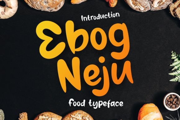 Ebog Neju: A Bold Display Font That Elevates Brand Identity