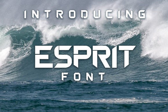 Esprit: A Stylish Display Font That Elevates Brand Identity Projects