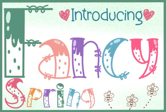 Fancy Spring: A Display Font That Adds Whimsy to Campaign Visuals