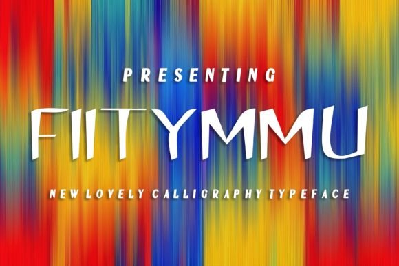 Fiitymmu: A Striking Display Font for Modern Marketers and Designers