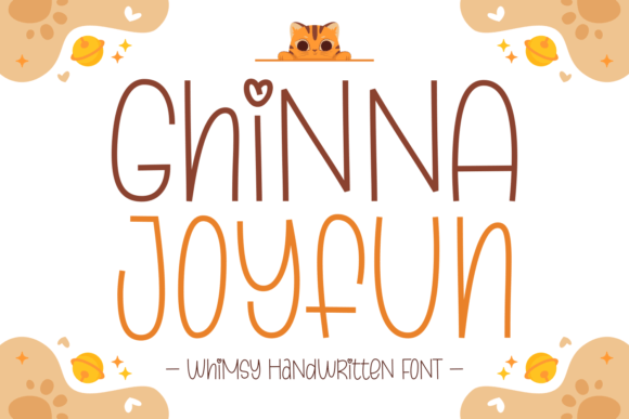 Ghinna Joyfun: A Playful Display Font for Modern Web Design Projects