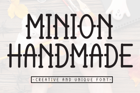 Minion Handmade: A Charming Display Font for Editorial Design