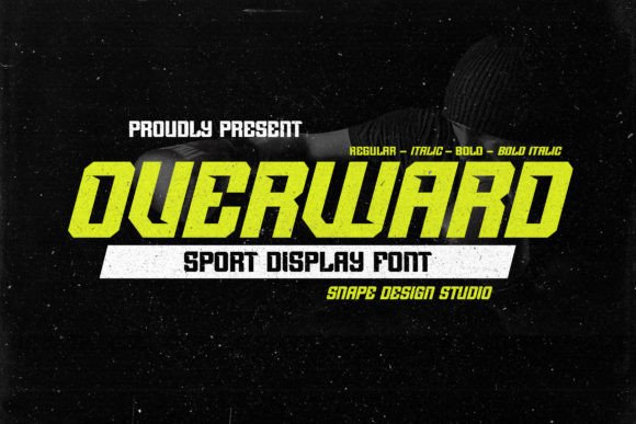 Overward: A Bold Display Font for Dynamic Web Design