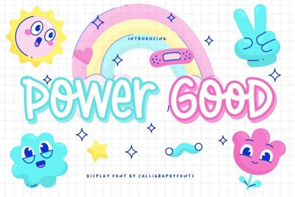 Power Good: A Joyful Font for Playful Editorial Design