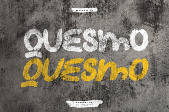 Quesmo: A Designer’s Take on This Bold Display Font