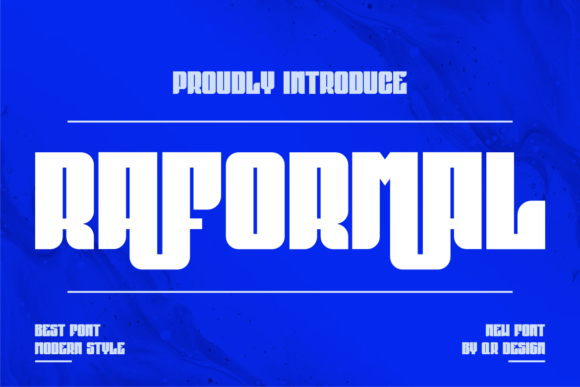 Raformal: A Bold Display Font That Elevates Your Business Branding