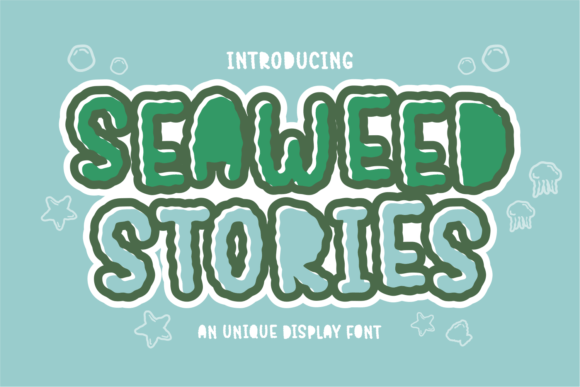 Seaweed Stories: The Display Font That Turns Campaigns Into Visual Narratives