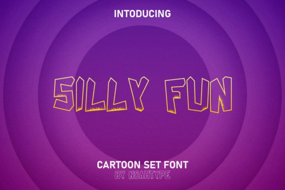 Silly Fun Font: A Playful Display Typeface for Business Branding