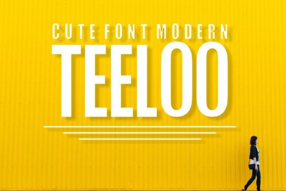 Teeloo: A Stylish Display Font for Modern Web Design Projects