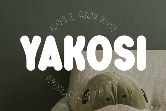 Yakosi: A Cheerful Display Font That Strengthens Your Brand Identity